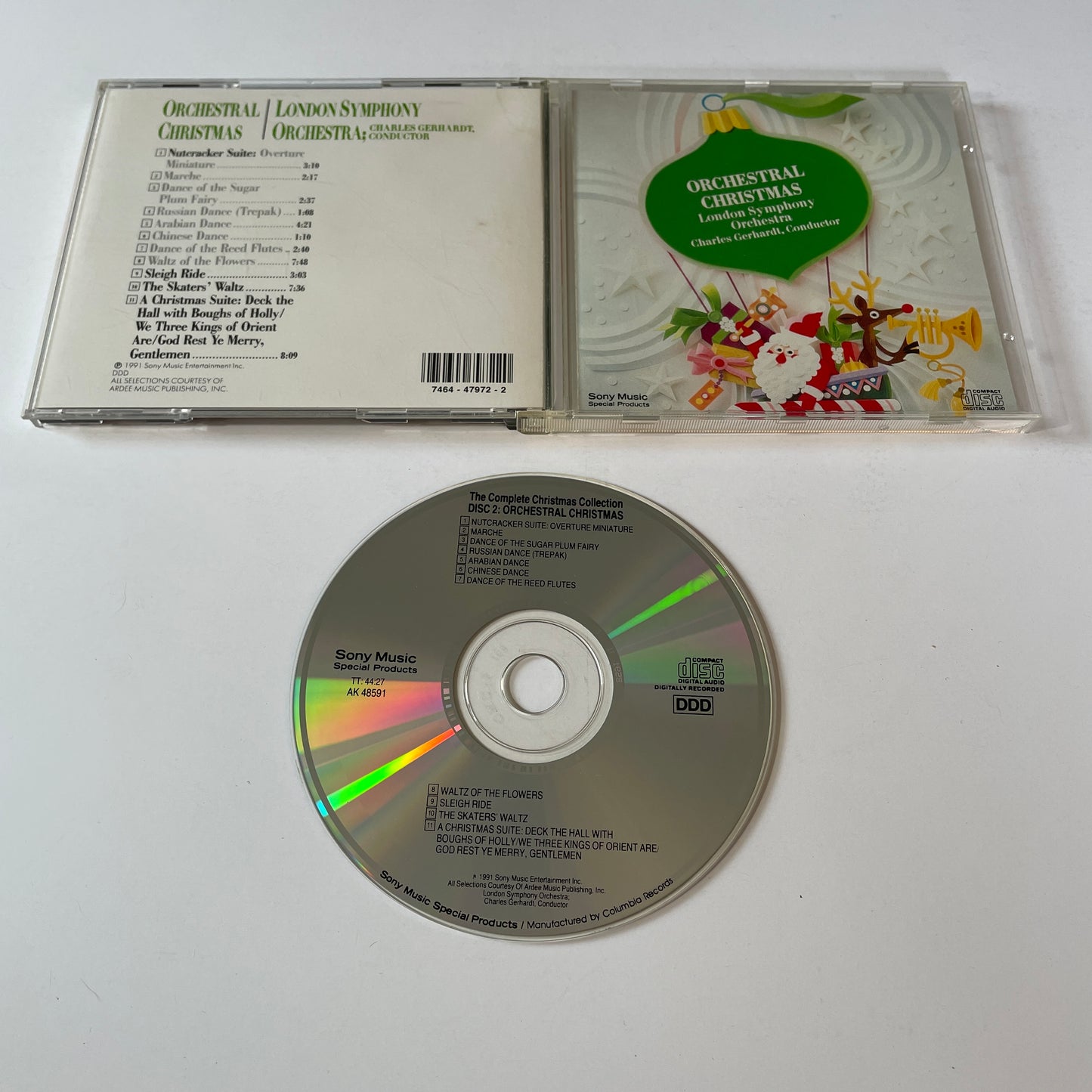 The London Symphony Orchestra Orchestral Christmas Used CD VG+\VG+