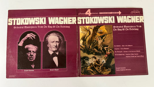 Leopold Stokowski Orchestral Masterpieces From The Ring Of The Niebelung Used Vinyl LP VG+\VG