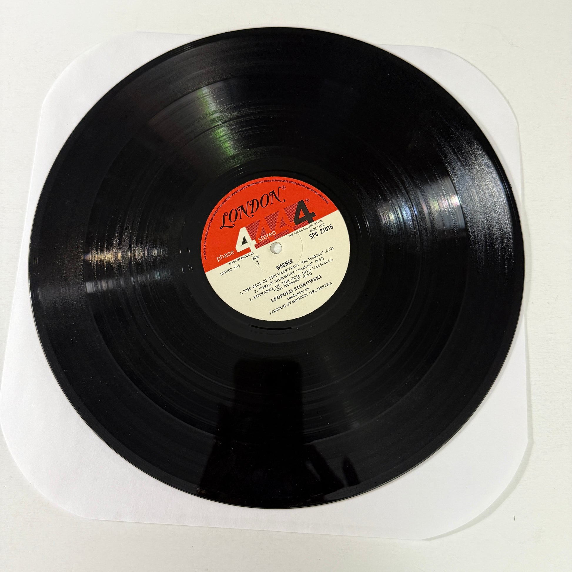 Leopold Stokowski Orchestral Masterpieces From The Ring Of The Niebelung Used Vinyl LP VG+\VG