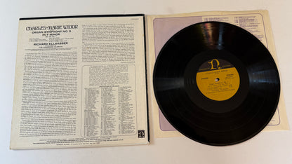 Richard Ellsasser Organ Symphony No. 5 In F Minor Op. 42, No. 1 Used Vinyl LP VG+\VG+