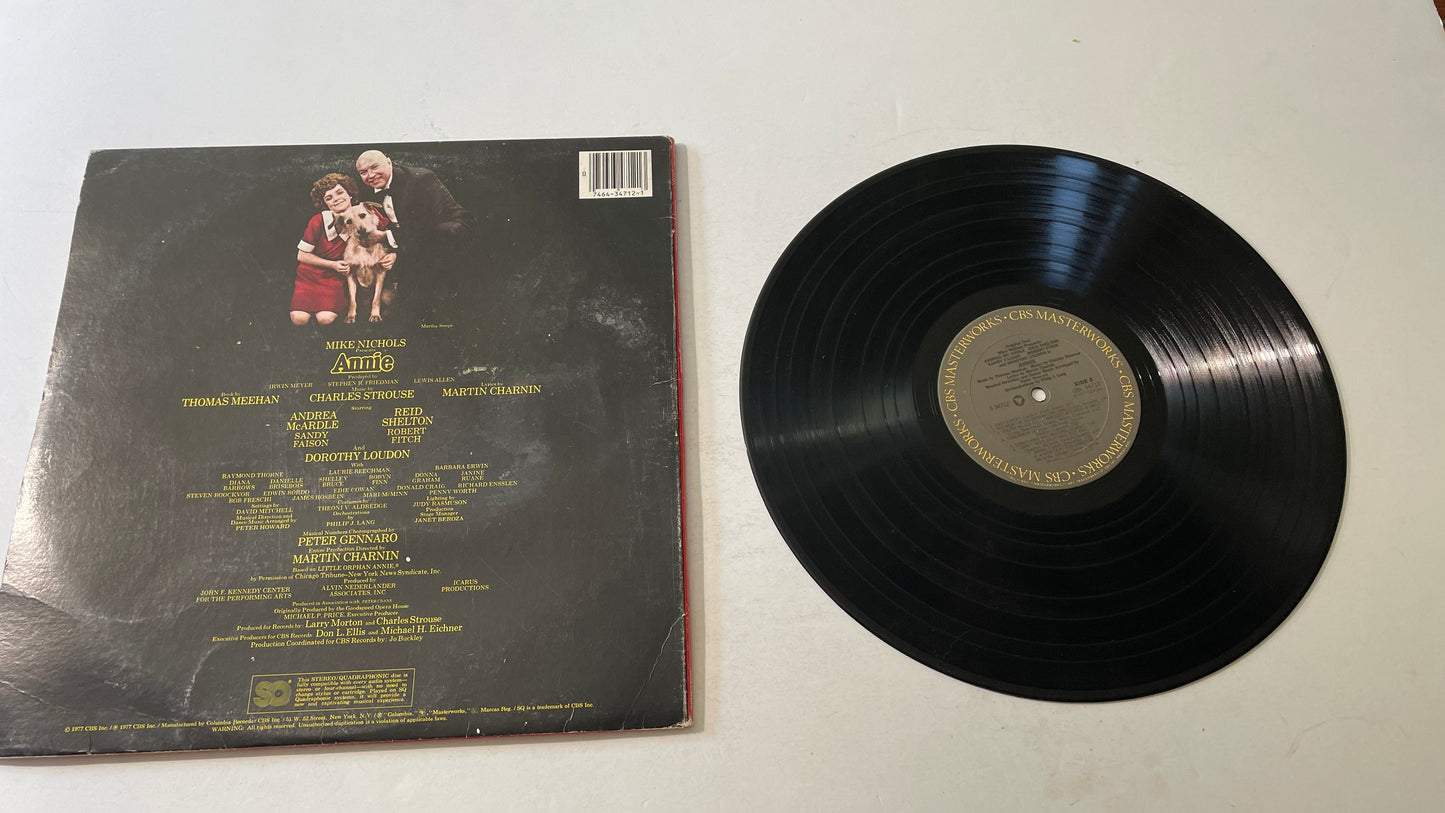 Original Cast Annie (A New Musical) Used Vinyl LP VG+\G