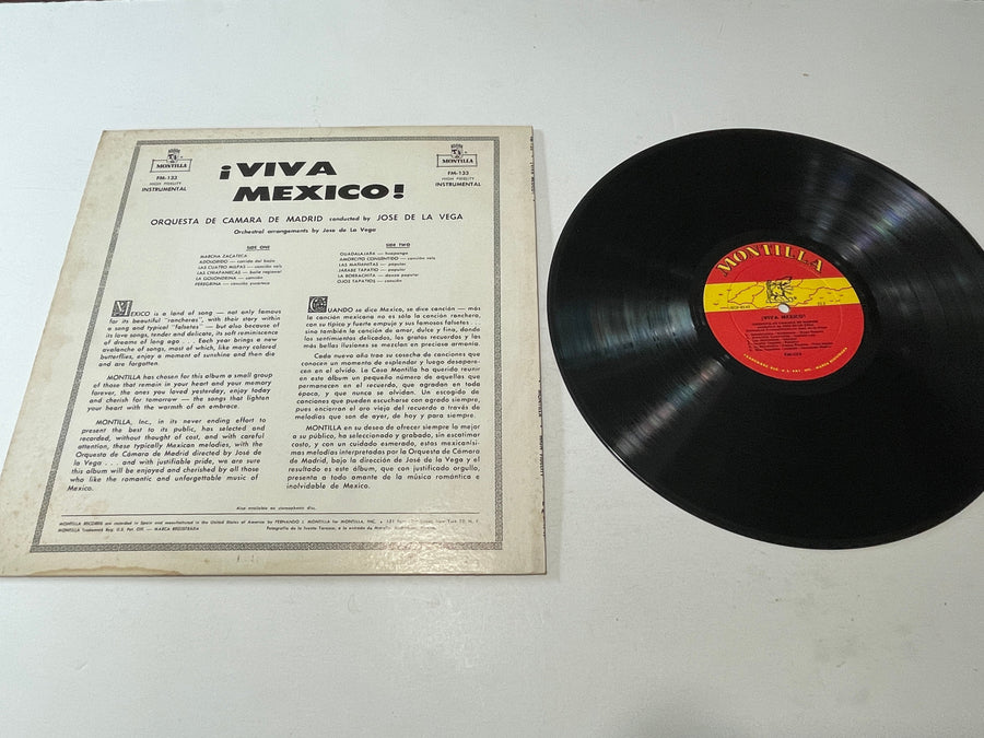 Orquesta De Camara De Madrid Viva Mexico Used Vinyl LP VG+\VG+