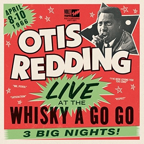 Otis Redding Live At The Whiskey A Go Go (180 Gram Vinyl) (2 Lp's) New 180 Gram Vinyl 2LP M\M