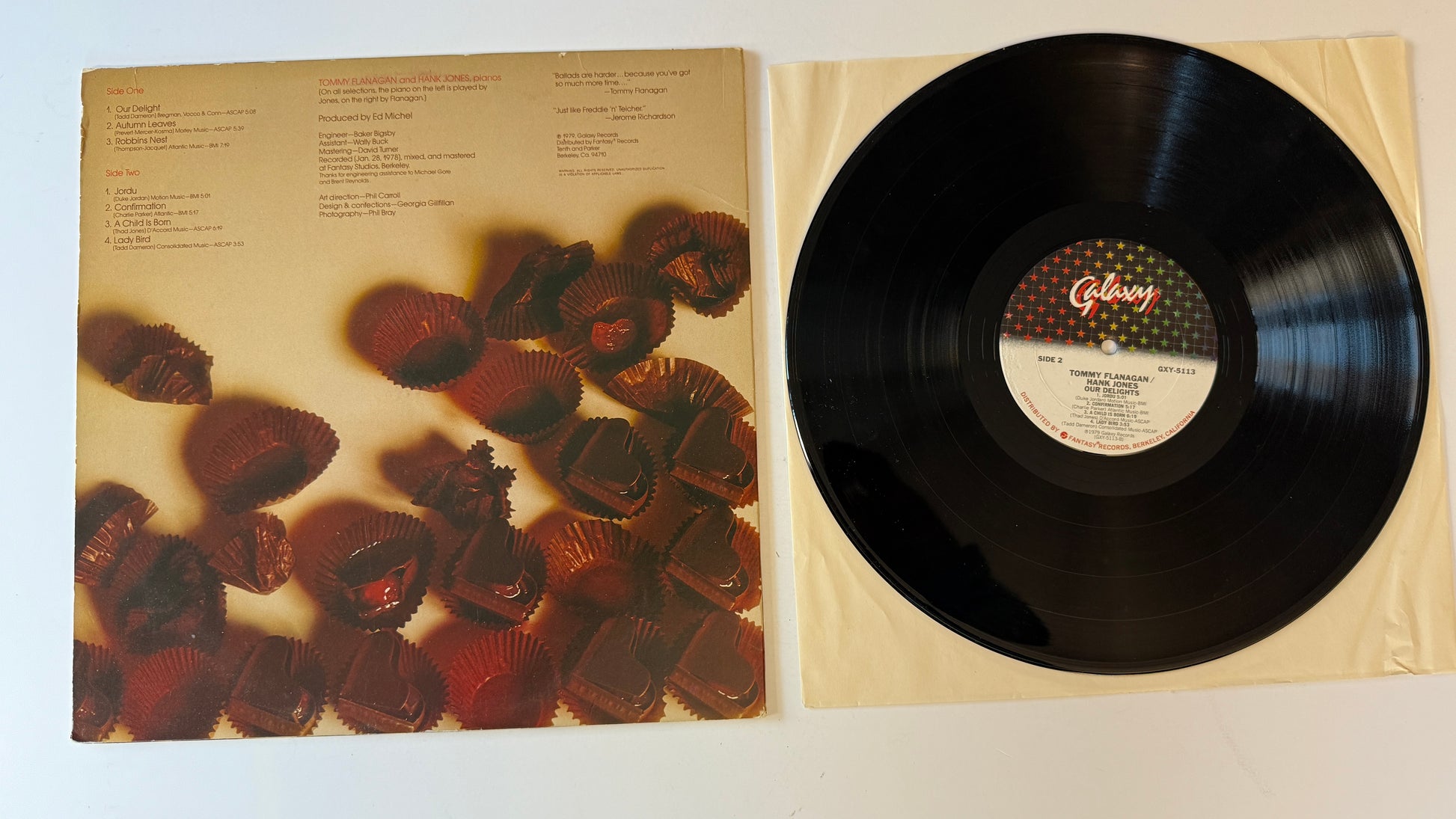 Tommy Flanagan Our Delights Used Vinyl LP VG+\VG