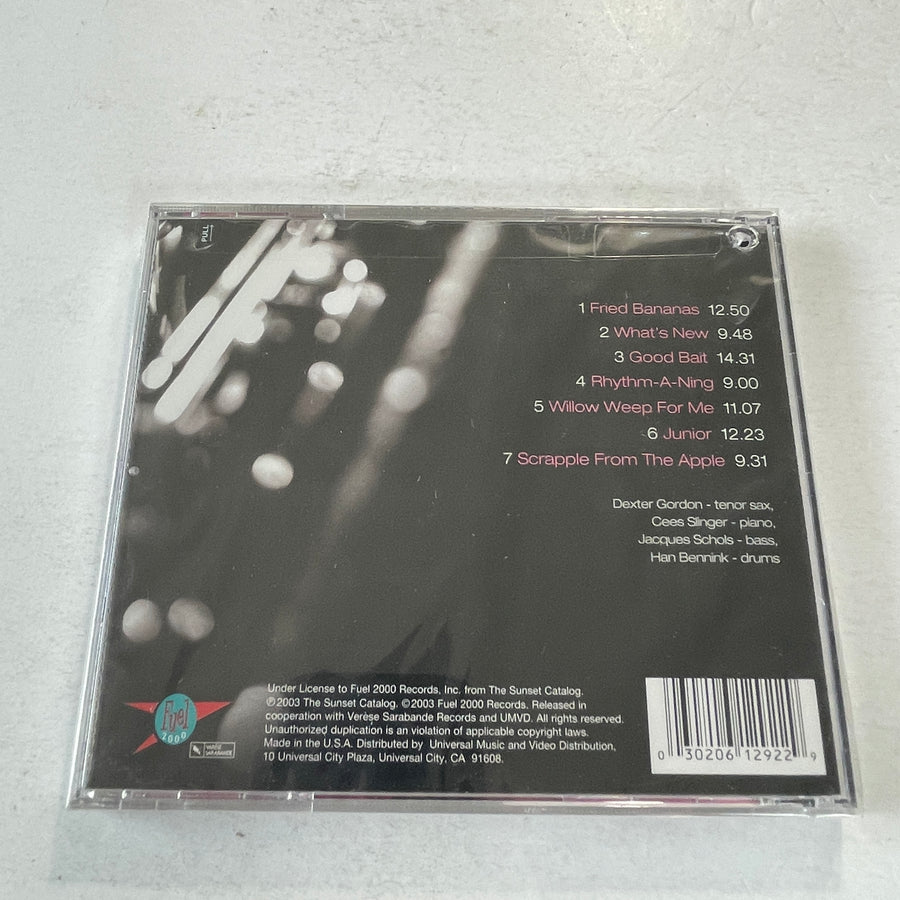 Dexter Gordon Our Man In Amsterdam New Sealed CD M\VG+