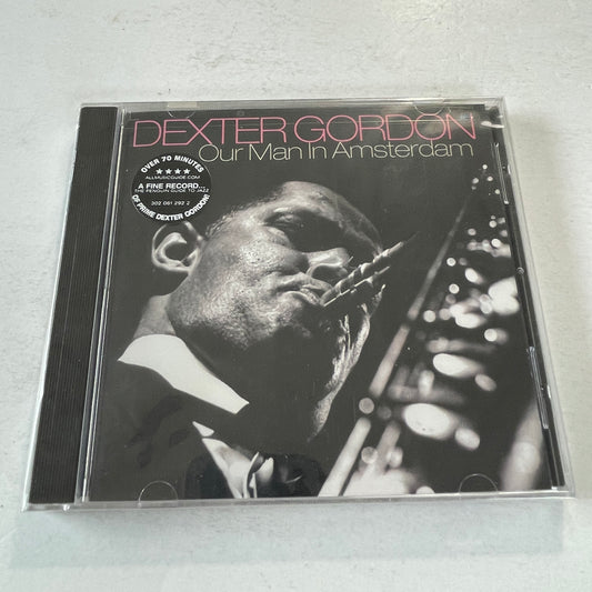 Dexter Gordon Our Man In Amsterdam New Sealed CD M\VG+