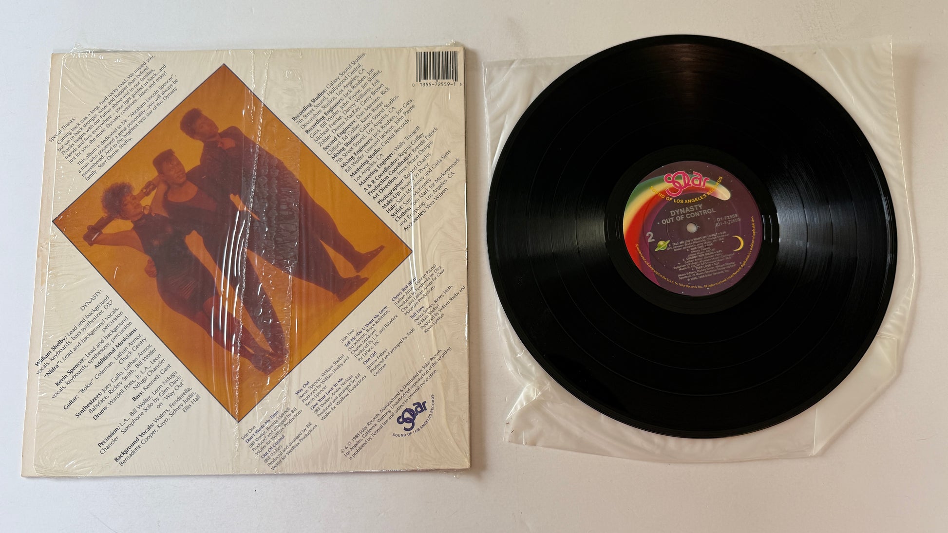Dynasty Out Of Control Used Vinyl LP VG+\VG+