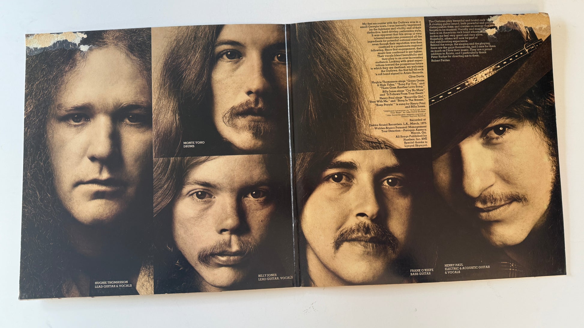 Outlaws Outlaws Used Vinyl LP VG+\VG+