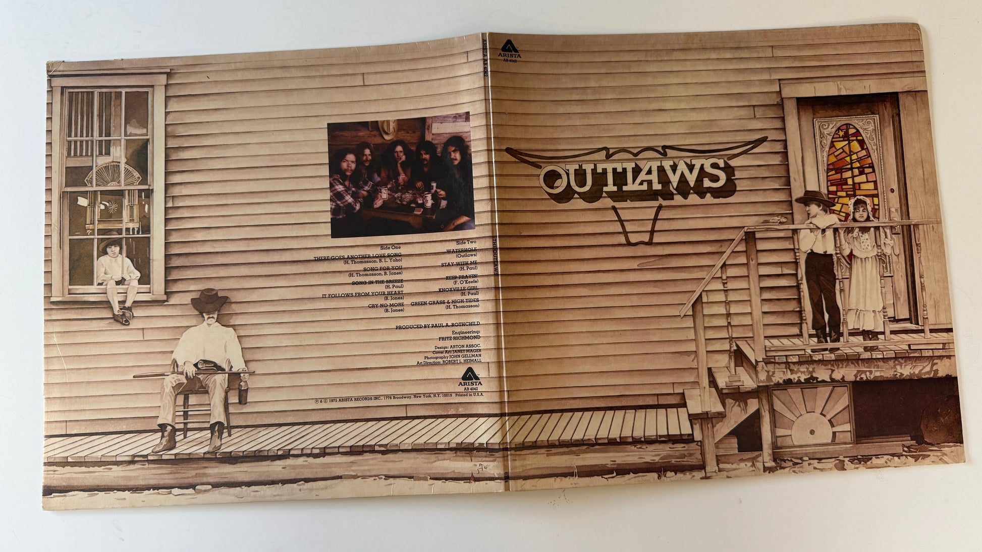 Outlaws Outlaws Used Vinyl LP VG+\VG+