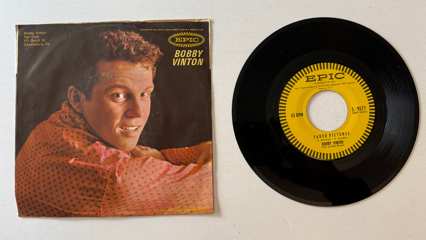 Bobby Vinton Over The Mountain (Across The Sea) Used 45 RPM 7" Vinyl VG+\