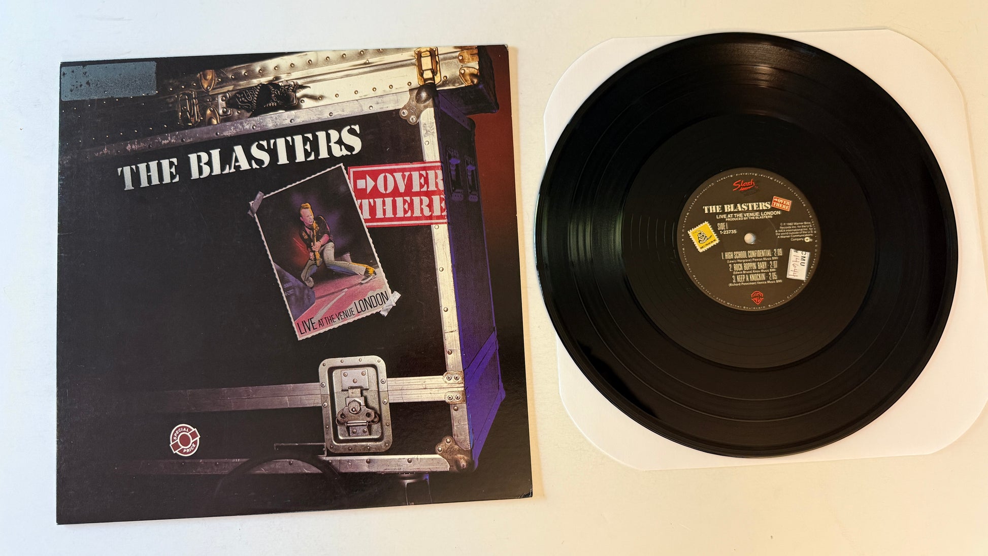 The Blasters Over There (Live At The Venue, London) Used Vinyl LP VG+\VG