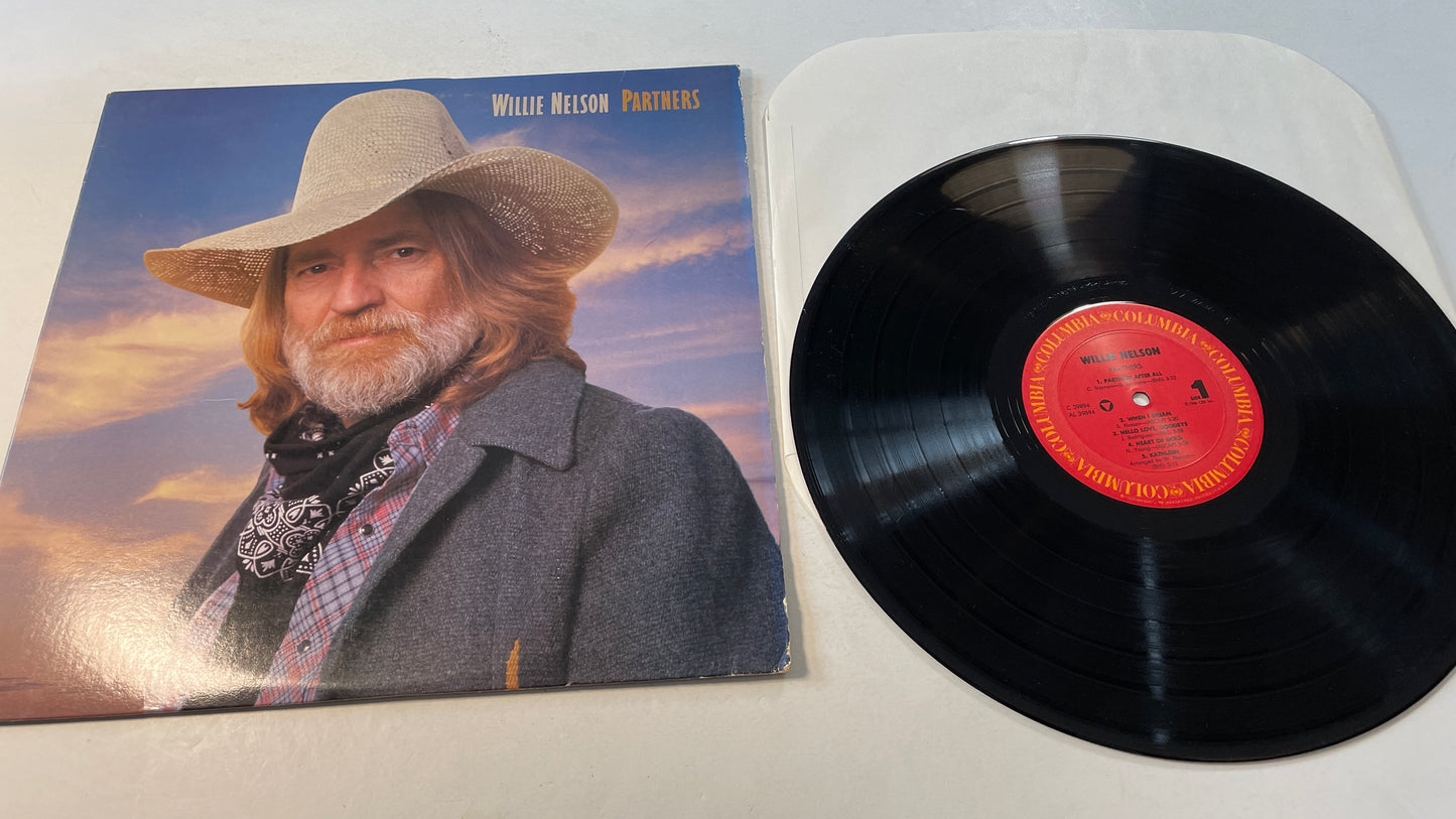 Willie Nelson Partners Used Vinyl LP VG+\VG