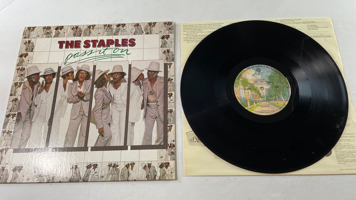 The Staples Pass It On Used Vinyl LP VG+\VG+