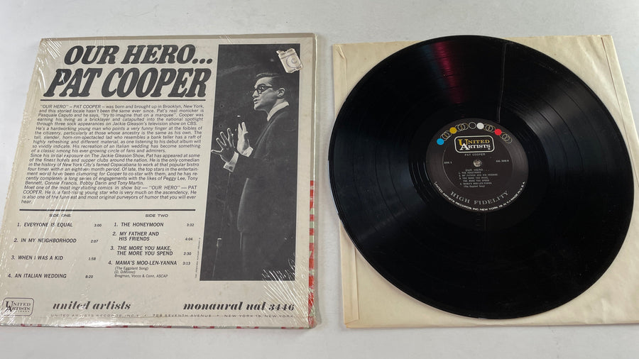 Pat Cooper Our Hero... Used Vinyl LP VG+\VG+