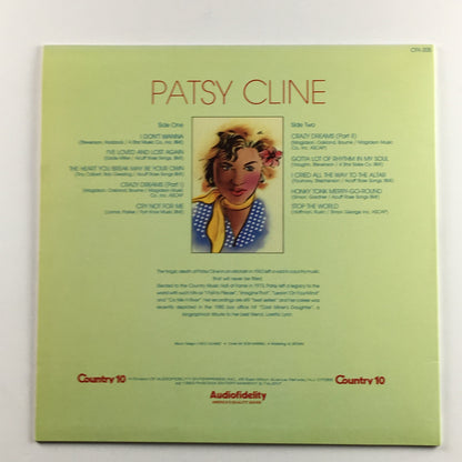 Patsy Cline ‎ Crazy Dreams Used Vinyl LP VG+\VG+