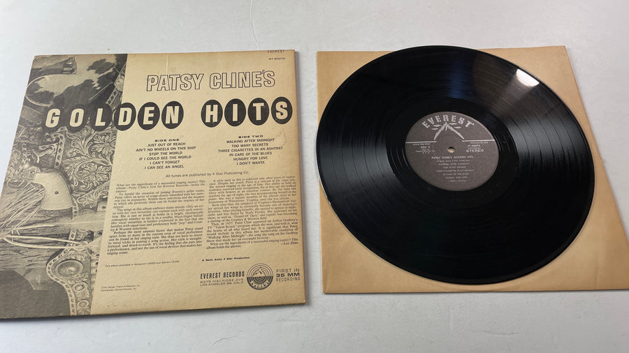 Patsy Cline Patsy Cline's Golden Hits Used Vinyl LP VG+\VG+