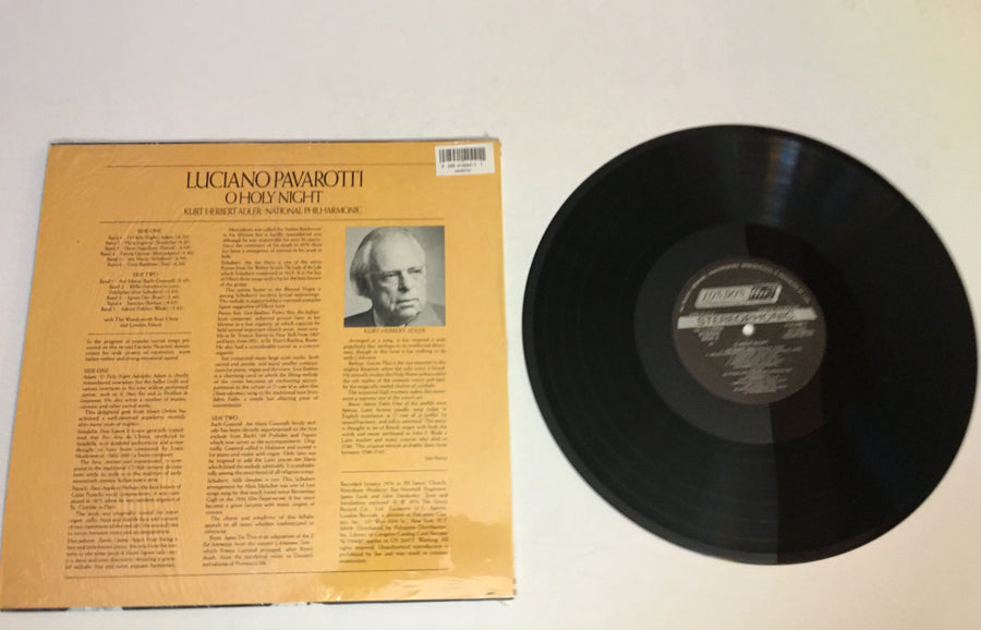 Pavarotti O Holy Night Used Vinyl LP VG+\VG+