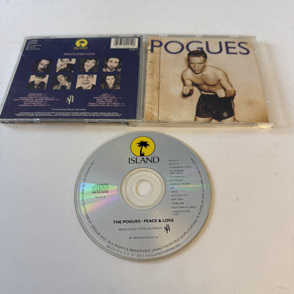 The Pogues Peace And Love Used CD VG+\VG