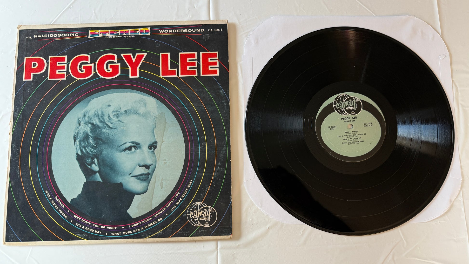 Peggy Lee Peggy Lee Used Vinyl LP VG+\G+