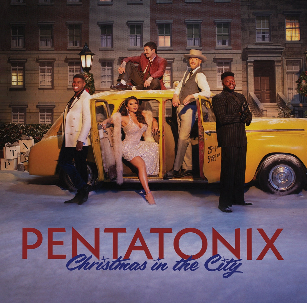 Pentatonix Christmas In The City (Red Brick Vinyl) New Colored Vinyl LP M\M