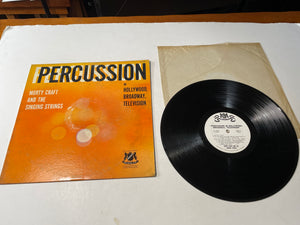Morty Craft Percussion In Hollywood, Broadway, Television Used Vinyl LP VG+\VG