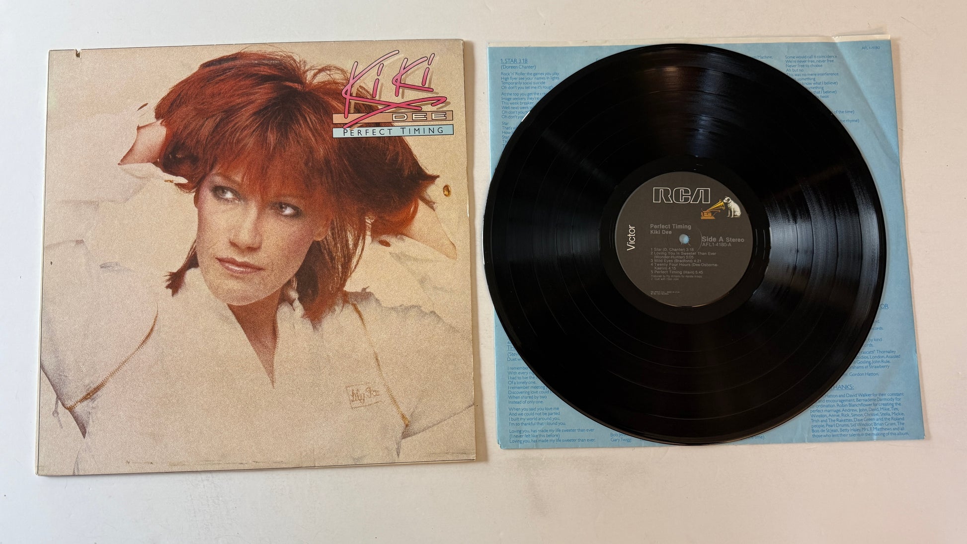 Kiki Dee Perfect Timing Used Vinyl LP VG+\VG