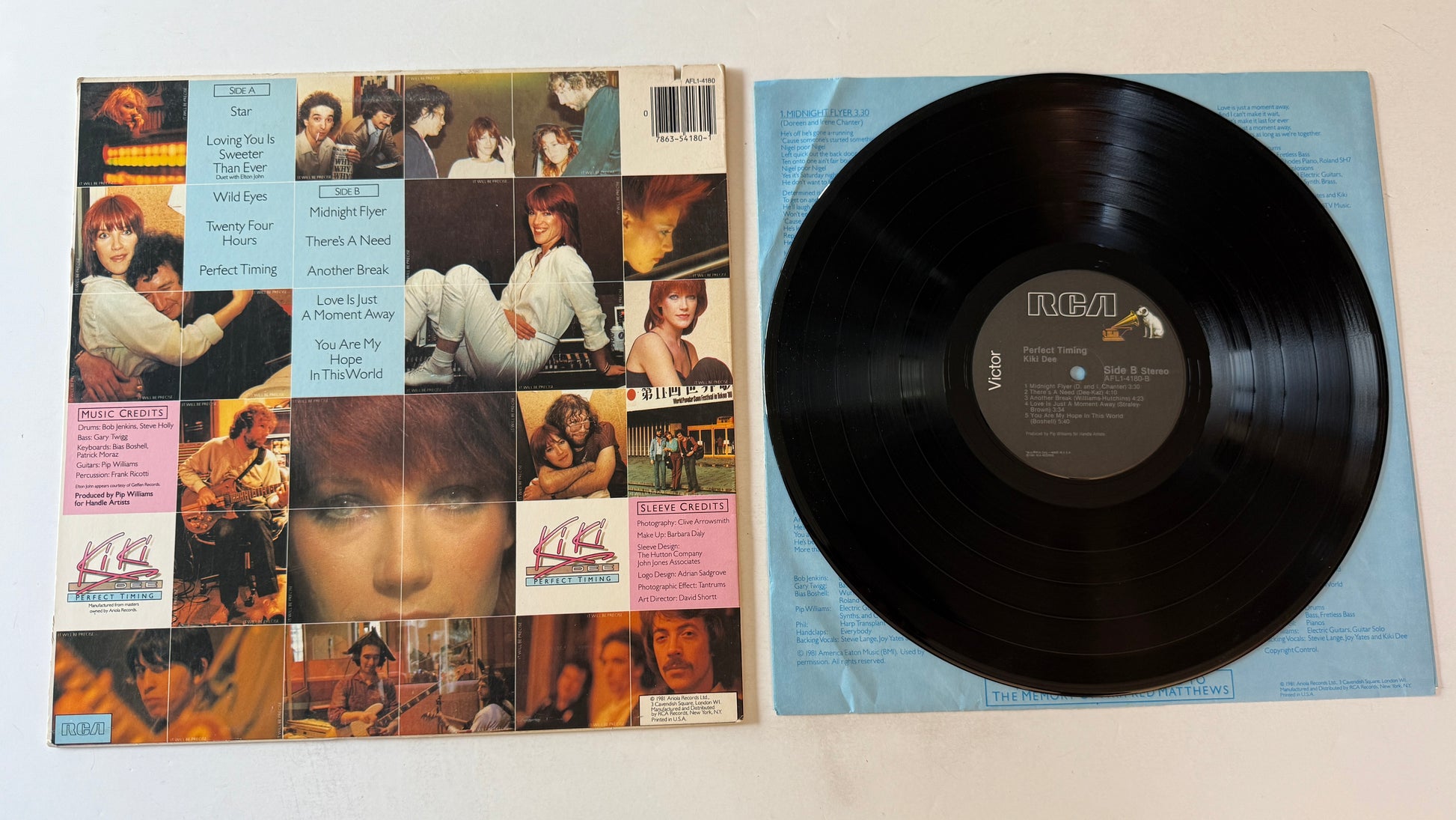 Kiki Dee Perfect Timing Used Vinyl LP VG+\VG
