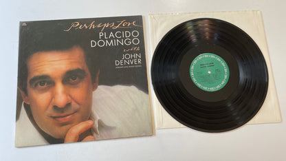 Placido Domingo Perhaps Love Used Vinyl LP VG+\VG