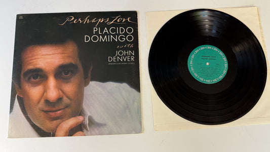 Placido Domingo Perhaps Love Used Vinyl LP VG+\VG