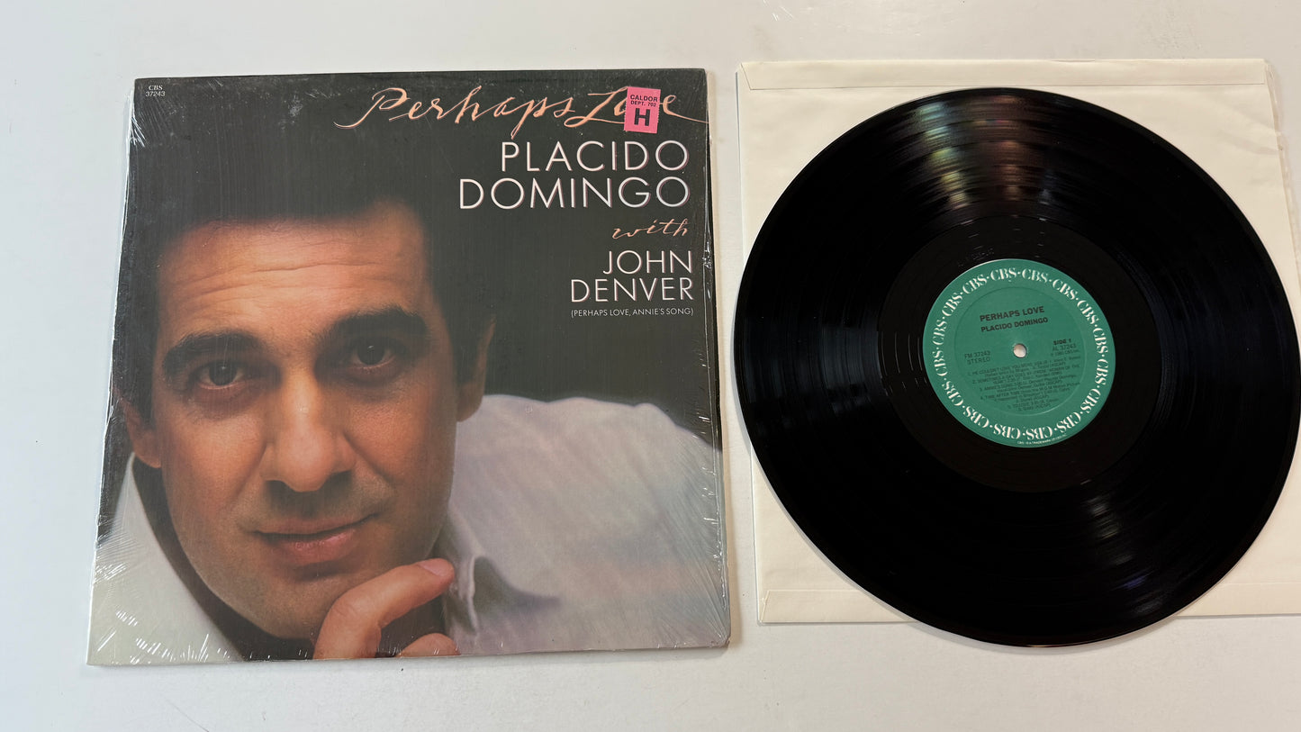Placido Domingo Perhaps Love Used Vinyl LP VG+\VG+
