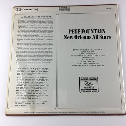 Pete Fountain New Orleans All Stars Used Vinyl LP VG+\VG+