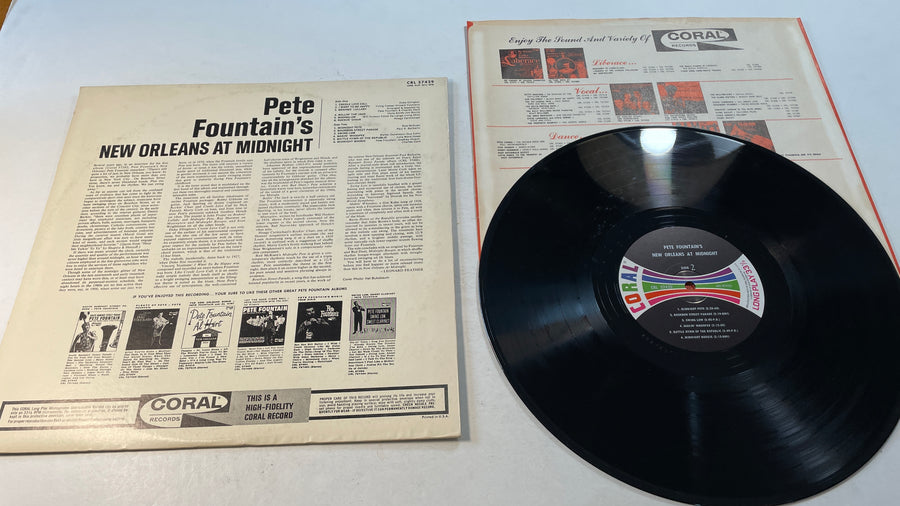 Pete Fountain Pete Fountain's New Orleans At Midnight Used CD VG+\VG