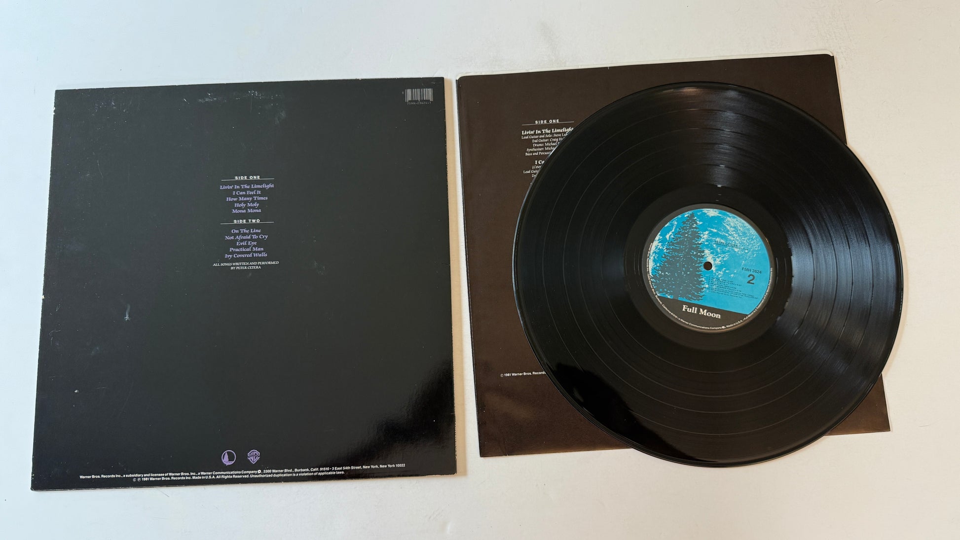 Peter Cetera Peter Cetera Used Vinyl LP VG+\VG