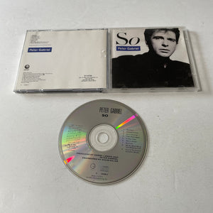 Peter Gabriel So Used CD VG+\VG+