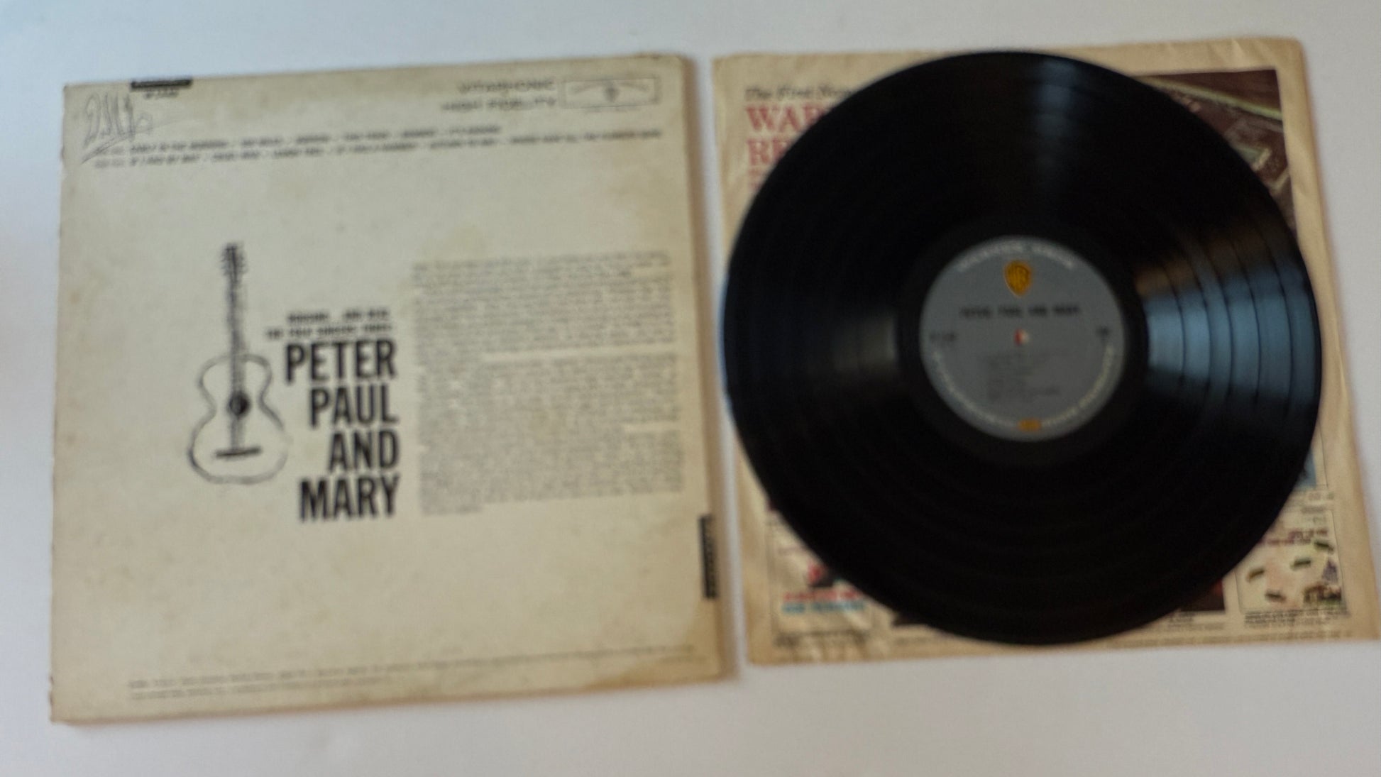 Peter, Paul & Mary Peter, Paul And Mary Used Vinyl LP VG+\VG