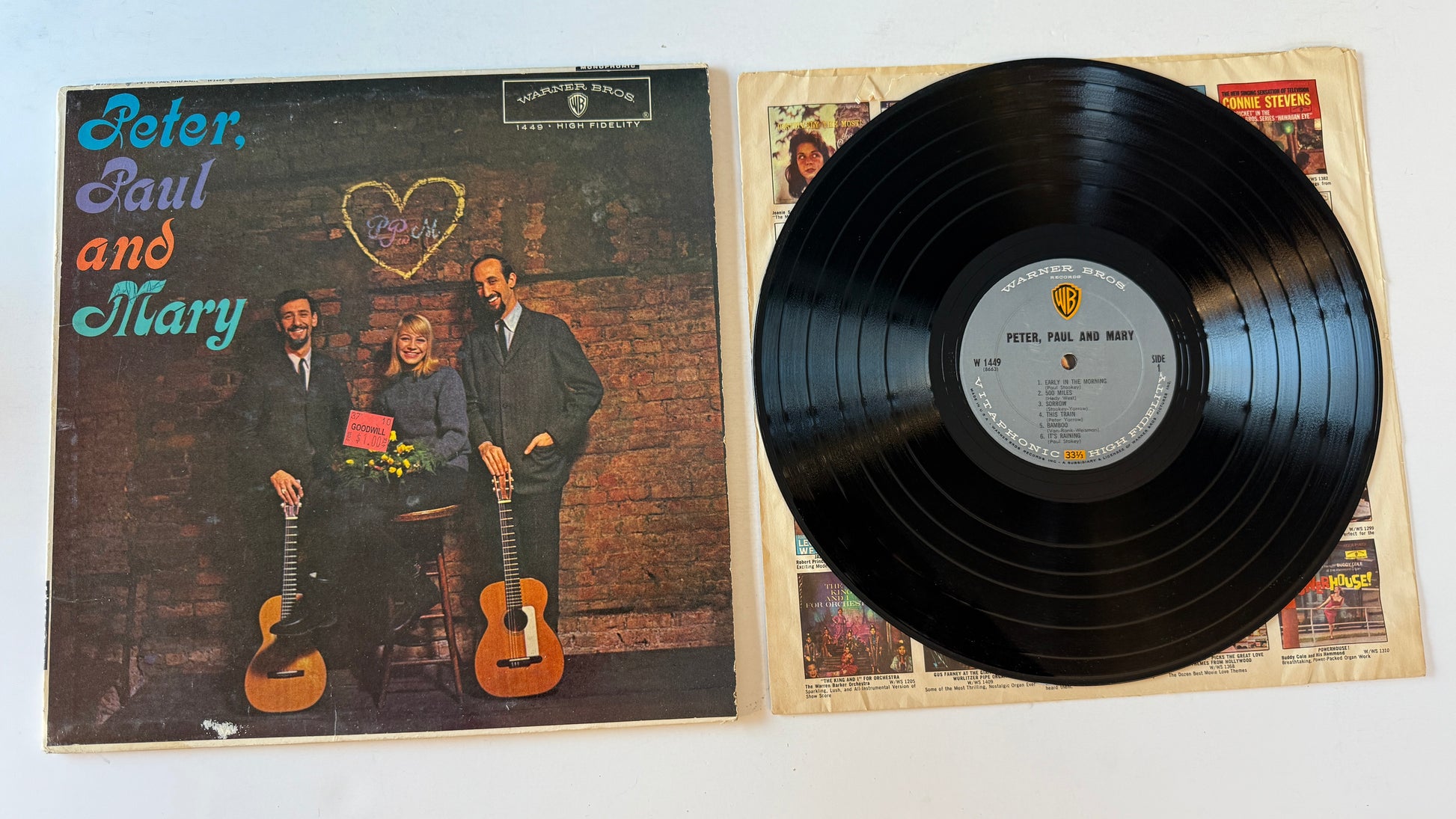 Peter, Paul & Mary Peter, Paul And Mary Used Vinyl LP VG+\VG