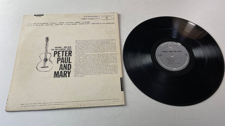 Peter, Paul & Mary Peter, Paul And Mary Used Vinyl LP VG+\VG+