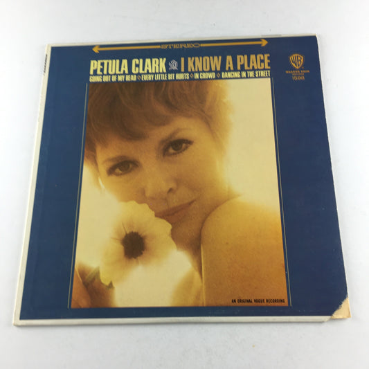 Petula Clark I Know A Place Used Vinyl LP VG+\VG Black