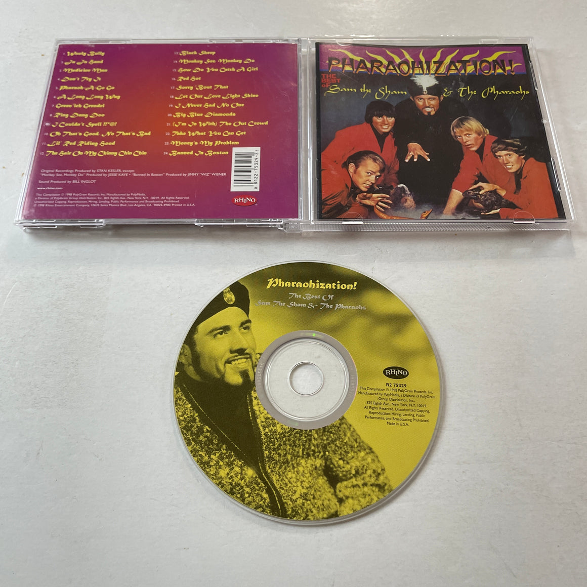 Sam The Sham & The Pharaohs Pharaohization! - The Best Of Sam The Sham & The Pharaohs Used CD VG+\VG+