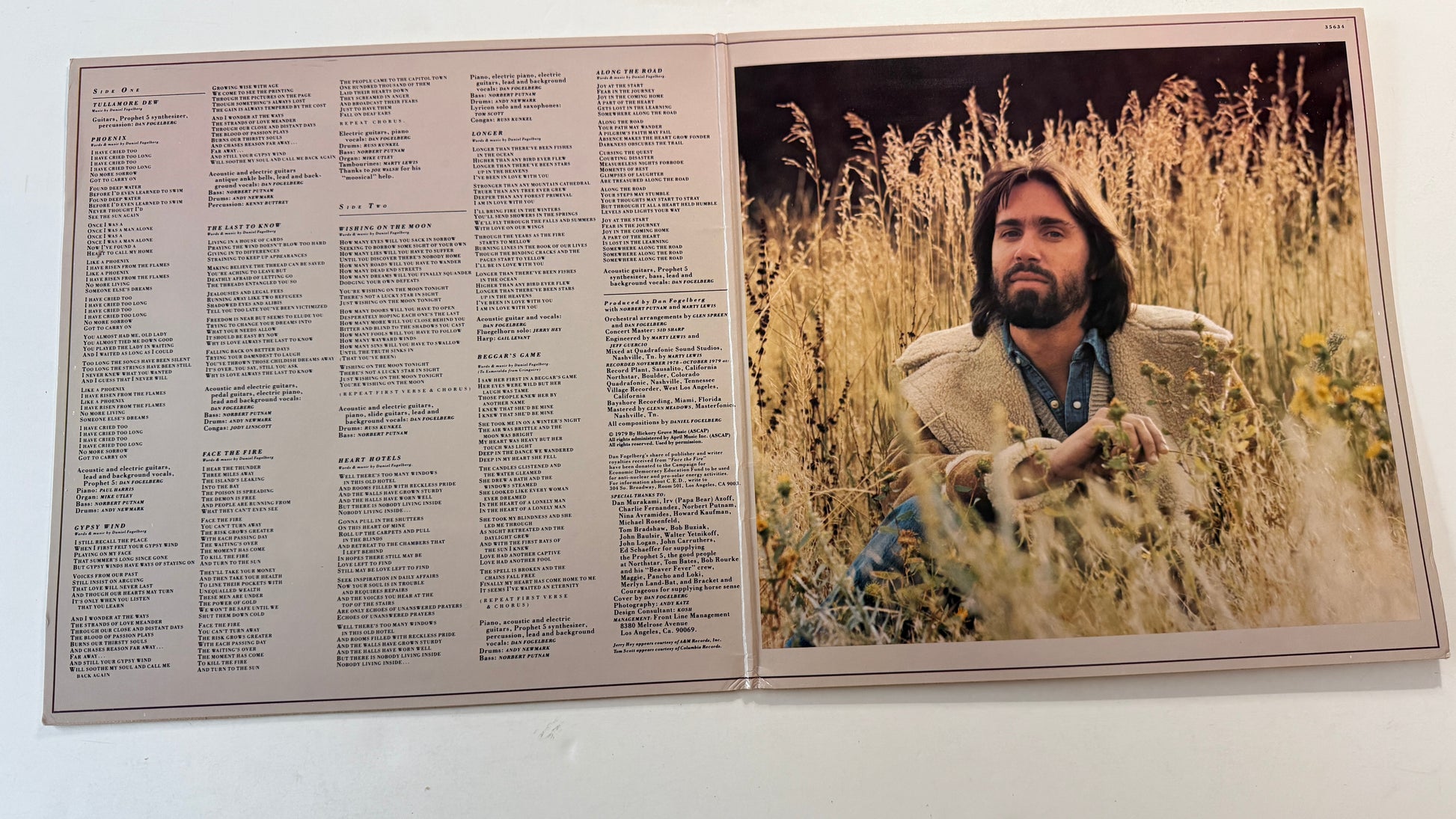 Dan Fogelberg Phoenix 12' Used Vinyl Single VG+\VG