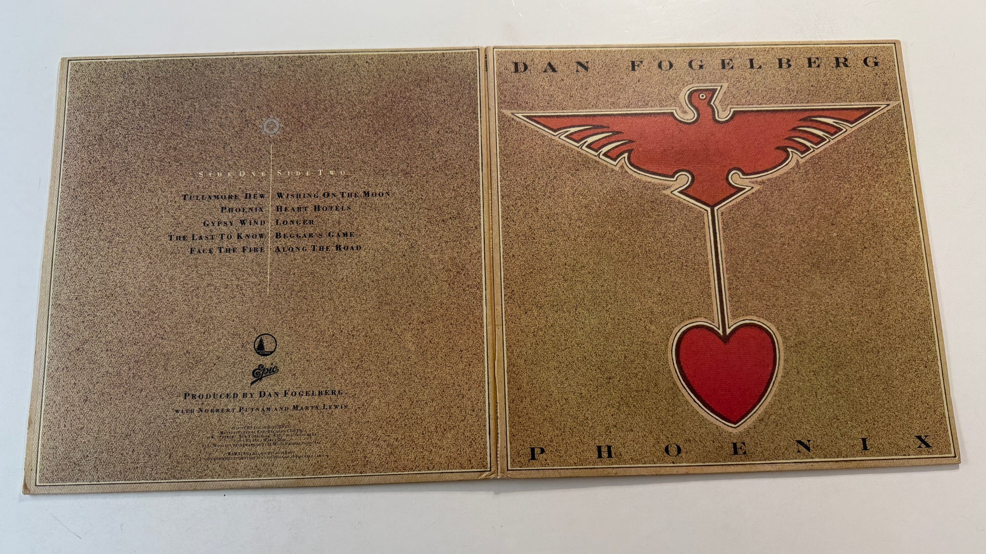 Dan Fogelberg Phoenix 12' Used Vinyl Single VG+\VG