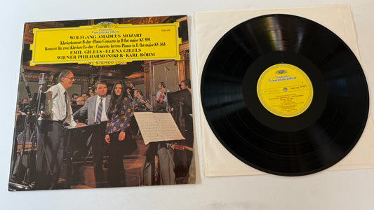 Wolfgang Amadeus Mozart Piano Concerto In B Flat Major, K. 595 / Concerto For Two Pianos In E Flat Major, K. 365 Used Vinyl LP VG+\VG+