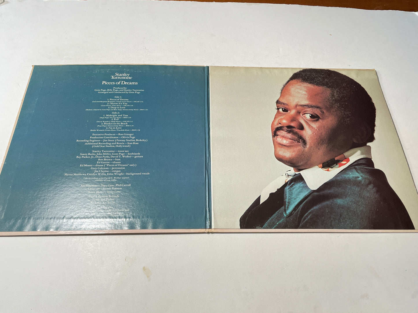 Stanley Turrentine Pieces Of Dreams Used Vinyl LP VG+\VG+