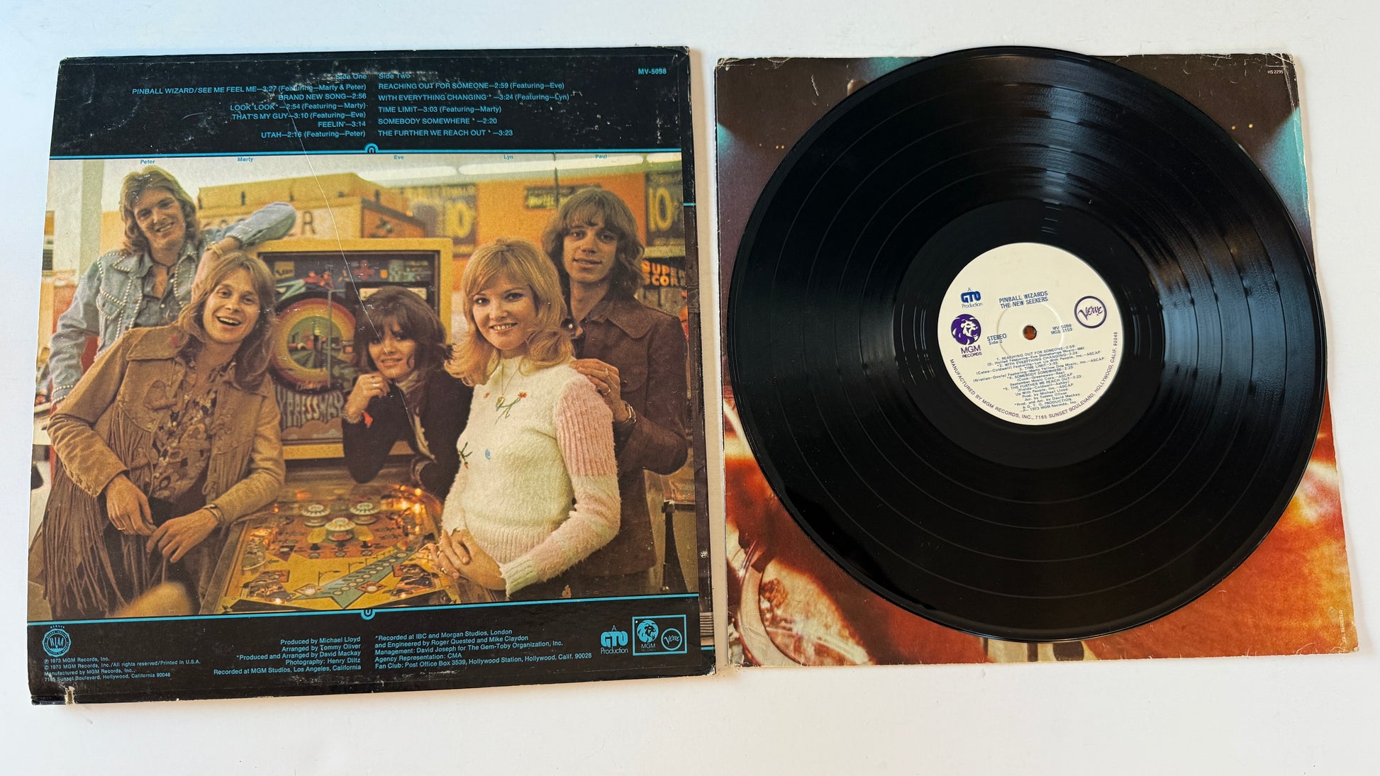 The New Seekers Pinball Wizards Used Vinyl LP VG+\VG