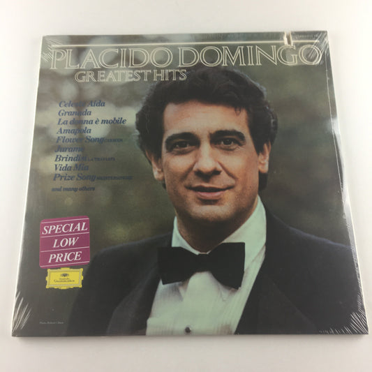 Placido Domingo Greatest Hits Used Vinyl LP M\VG+ Black