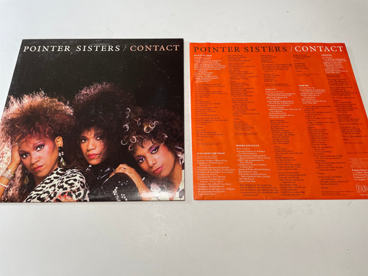 Pointer Sisters Contact Used Vinyl LP VG+\VG+