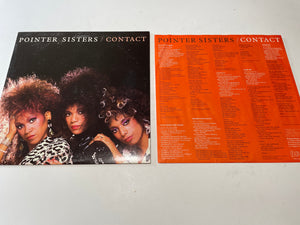 Pointer Sisters Contact Used Vinyl LP VG+\VG+