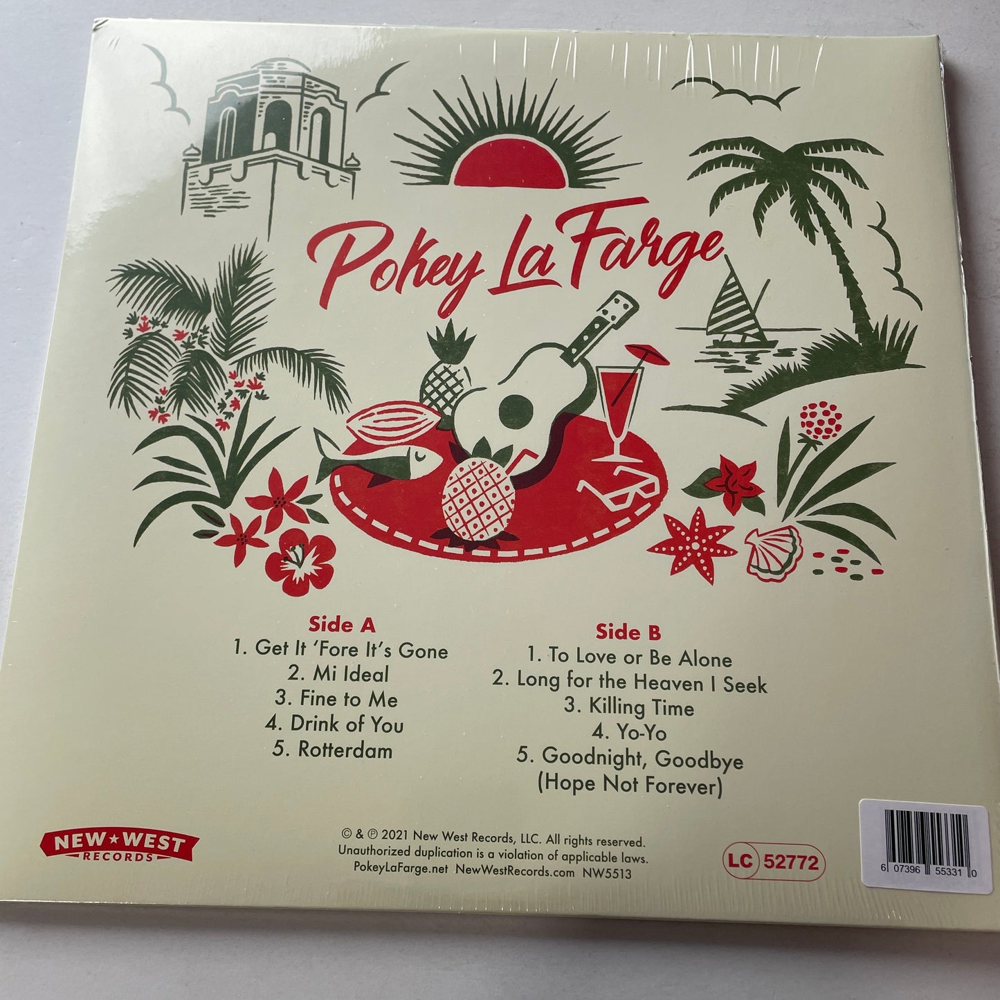 Pokey LaFarge In The Blossom Of Their Shade New Colored Vinyl LP M\M