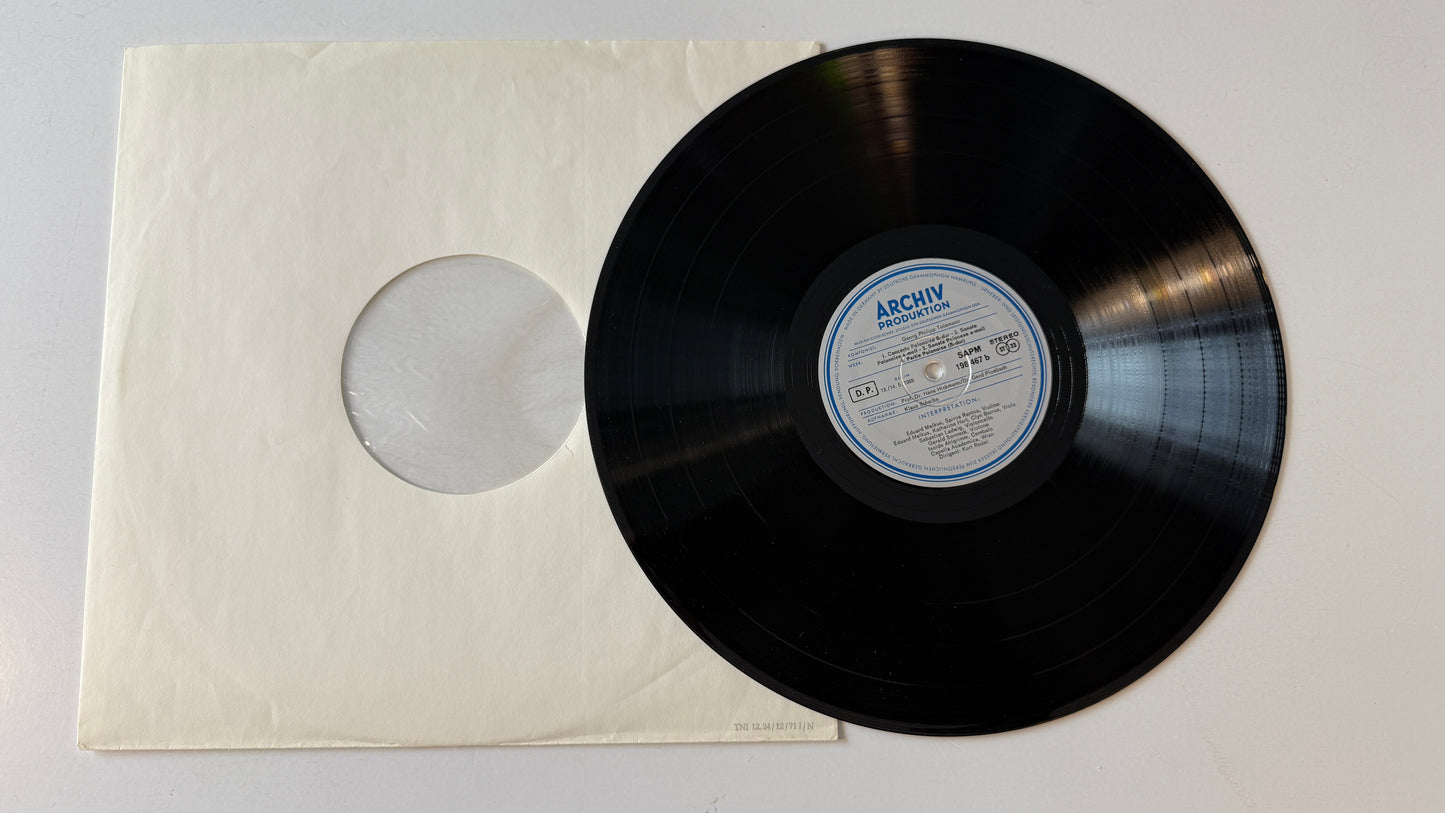 Georg Philipp Telemann Polnisch-Hanakische Volksmusik Used Vinyl LP VG+\VG+