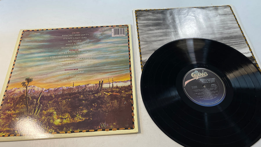 Merle Haggard / Willie Nelson Poncho & Lefty Used Vinyl LP VG+\VG+